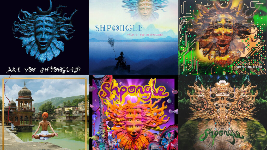 All 6 Shpongle albums reissued on 180g vinyl now available worldwide.